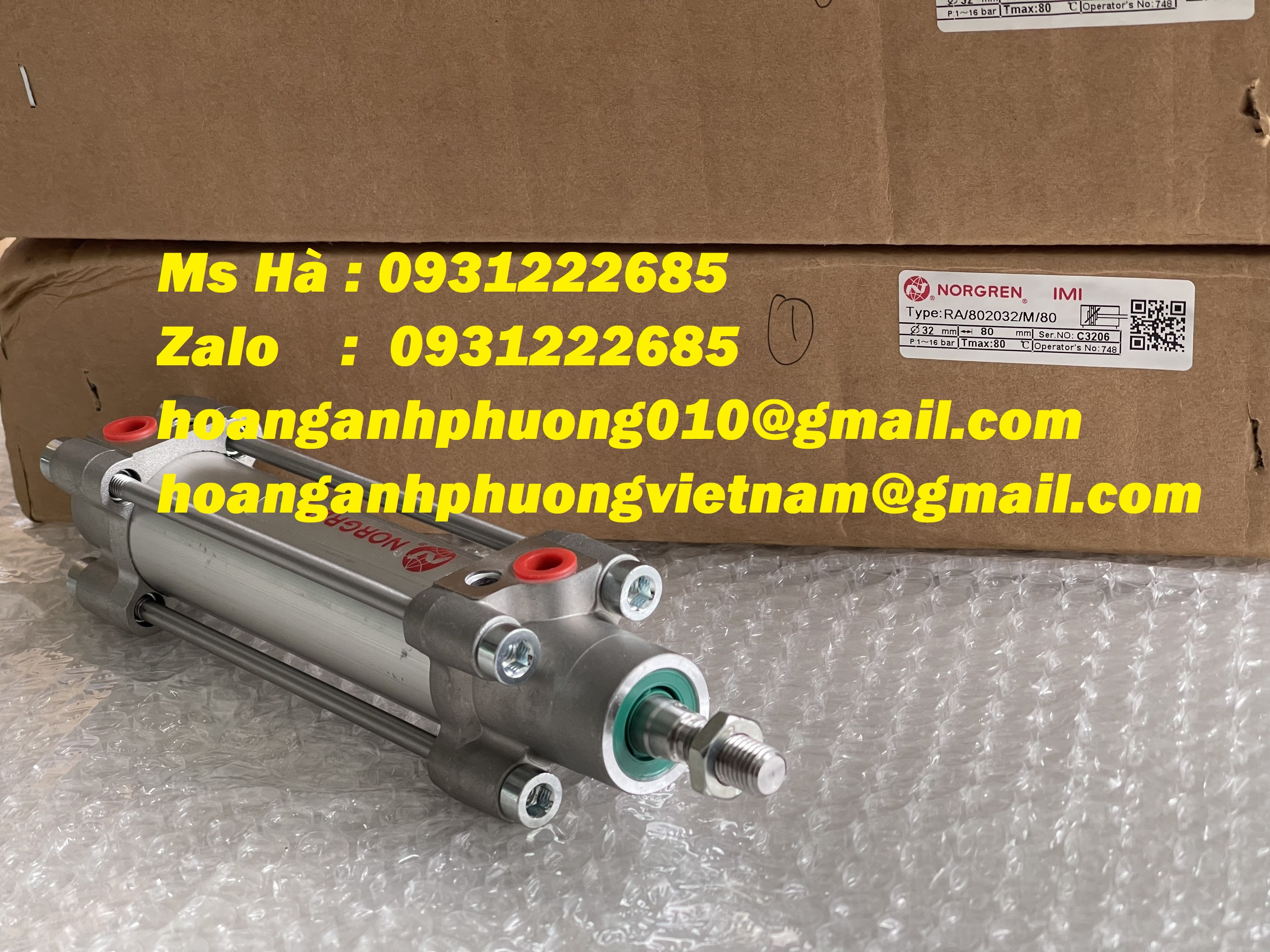 RA/802032/M/80 xy lanh - Công Ty Hoàng Anh Phương - Nhập khẩu